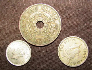 Assorted Southern Rhodesia Coins x 3