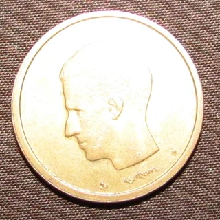 20F Belgian Coin