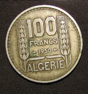 Algeria 100 Francs - 1950