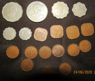 Assorted Swaziland Coins x 19 ***nice one for beginners***