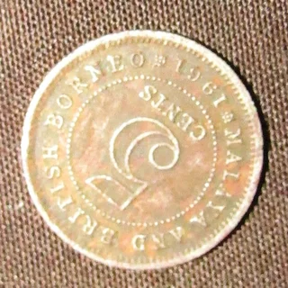 Malaya & British Borneo 5 Cents - 1961