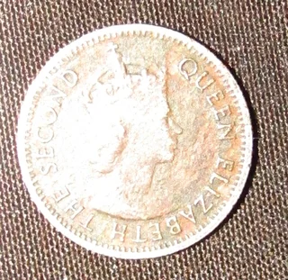 Malaya &amp; British Borneo 5 Cents - 1961