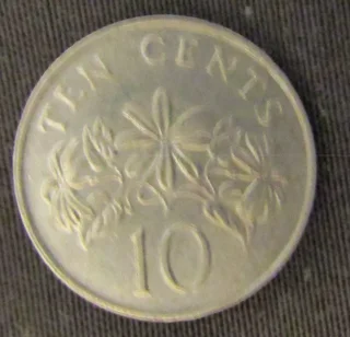 10c Singapore - 1987