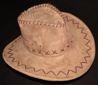 Costume Cowboy Hat - Suede Look