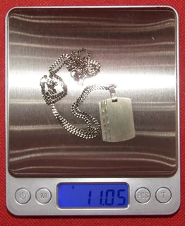 Silver Pendant on Chain