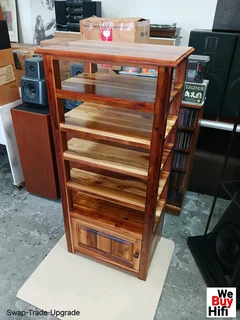 LIKE NEW! Solid Blackwood Hifi Stand (WeBuyHifi)