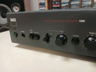 NAD Monitor Series 1300 Stereo Preamplifier - 3 MONTHS WARRANTY (WeBuyHifi)