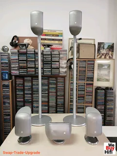 (r5950) Bowers & Wilkins M1 Surround Sound Loudspeaker Set - 3 Months Warranty (webuyhifi)