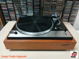 (r3950) Kenwood Kp-5021 Dual Drive Idler/belt Drive Turntable - 3 Months Warranty (webuyhifi)