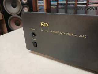 NAD 2140 Stereo Power Amplifier - 3 MONTHS WARRANTY (WeBuyHifi)