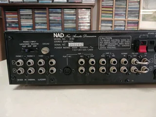 NAD 3140 Stereo Integrated Amplifier - 3 MONTHS WARRANTY (WeBuyHifi)