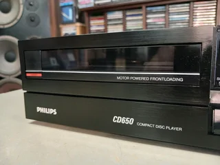 Philips CD650 Compact Disc Player - 3 MONTHS WARRANTY (WeBuyHifi)
