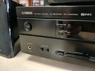 Yamaha RX-V340RDS Surround Sound System - 3 MONTHS WARRANTY (WeBuyHifi)