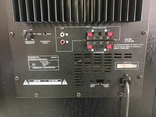 MINT! Kenwood SW-501 Twelve Inch Active Subwoofer - 3 MONTHS WARRANTY (WeBuyHifi)