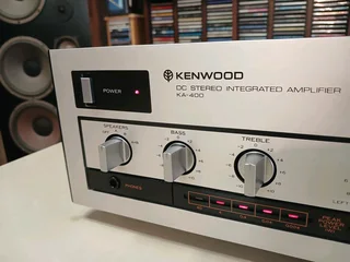 MINT! Kenwood KA-400 Stereo Integrated Amplifier - 3 MONTHS WARRANTY (WeBuyHifi)
