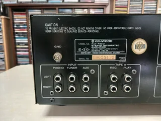 MINT! Kenwood KA-400 Stereo Integrated Amplifier - 3 MONTHS WARRANTY (WeBuyHifi)
