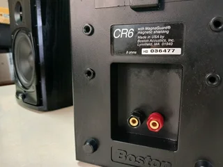 Boston Acoustics CR6 Loudspeakers - 3 MONTHS WARRANTY (WeBuyHifi)