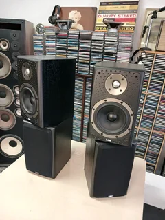 (×2 PAIRS AVAILABLE) Bowers &amp; Wilkins DM 303 Loudspeakers - 3 MONTHS WARRANTY (WeBuyHifi)