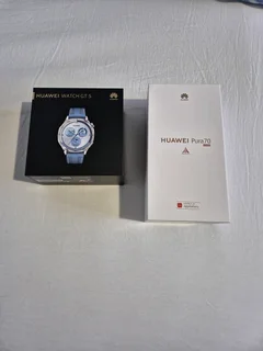Huawei Pura 70 and GT5 watch combo
