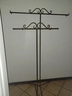 Two 1.8m separate stands to hang your advertisements , posters or learning material.