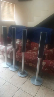 Tall floor standing sony speakers X 4