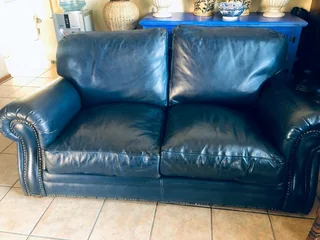 Beautiful full hide leather couch
