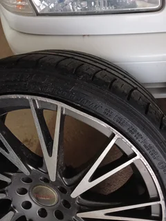 17 inch A-line rims with tyre combo