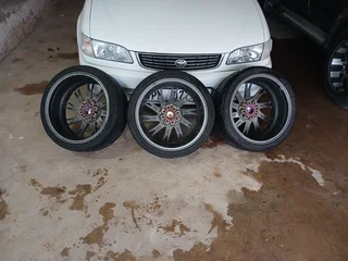 17 inch A-line rims with tyre combo