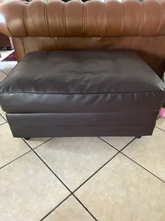 Footstool with storage