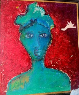 Art of Laubar oil on Board A3 Framed no 1/10