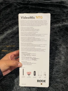 Rode VideoMic NTG Hybrid Analog/USB Camera-Mount Shotgun Microphone