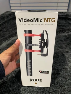 Rode VideoMic NTG Hybrid Analog/USB Camera-Mount Shotgun Microphone
