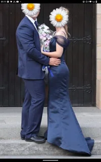 Matric farewell dress. Navy blue