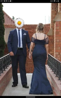 Matric farewell dress. Navy blue