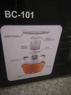 Lotus SMOKELESS INDOORS charcoal braai