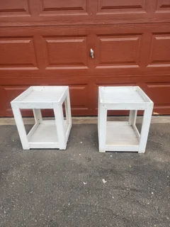 2x Large Bedside Tables
