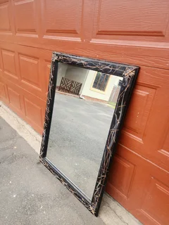 Large Framed Hanging Mirror