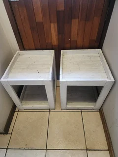2x Large Bedside Tables