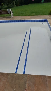 Another refurbished pool in fibreglass by Highway Pools for a happy customer!