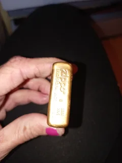 Vintage Brushed Brass Zippo