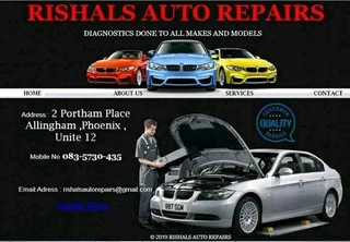 Mechanical and electrical repairs done on all makes of vehicles