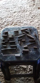 Various toyota rear break lining or shoes springs available frm 100rand each contact 0835730435