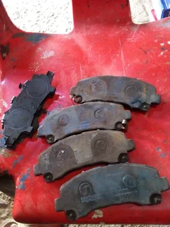 Isuzu dtec front disc pads available only wats in pictures 70percent life oem make 350rand contact 0
