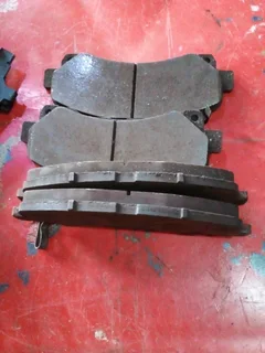 Isuzu dtec front disc pads available only wats in pictures 70percent life oem make 350rand contact 0