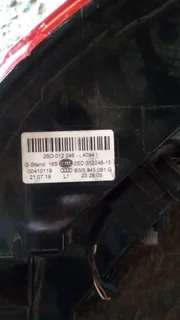 Audi a4 s4 rear left outta taillight available original led type 2500rand contact 0835730435