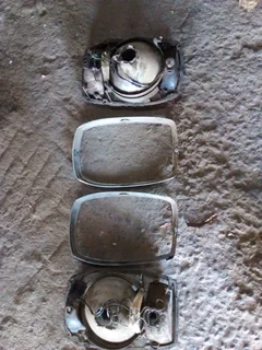 Mercedes w114 w115 front headlights n trims available all parts 3500rand contact 0835730435