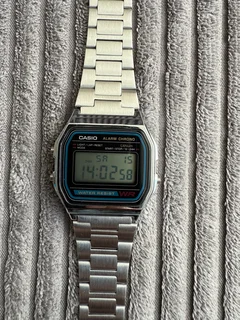 Casio Mens A158WA-1Q Retro Digital Watch