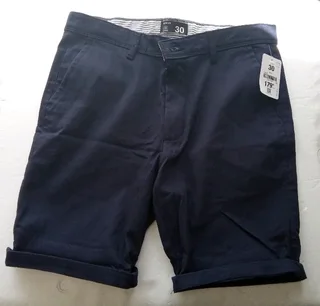 NEW: 3 Pack Men&#39;s Size 30 Cotton Chino Shorts (Mr Price)