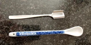 Honey & Jam: Solingen De Luxe 18 / 8 Stainless Steel Honey Spoon + St. Dalfour Jam Spoon