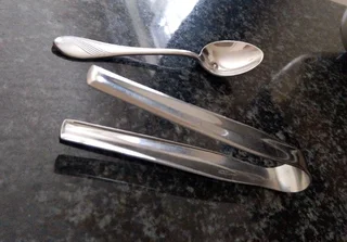 WMF Premium Quality Sugar Tongs + Teaspoon